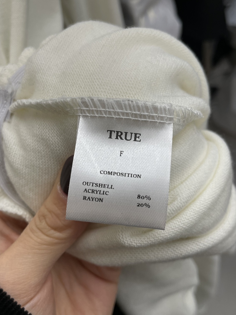 TRUE韓國代購㊣女裝新款人氣休閑25秋冬職業推薦時尚連衣裙TRUE連衣裙