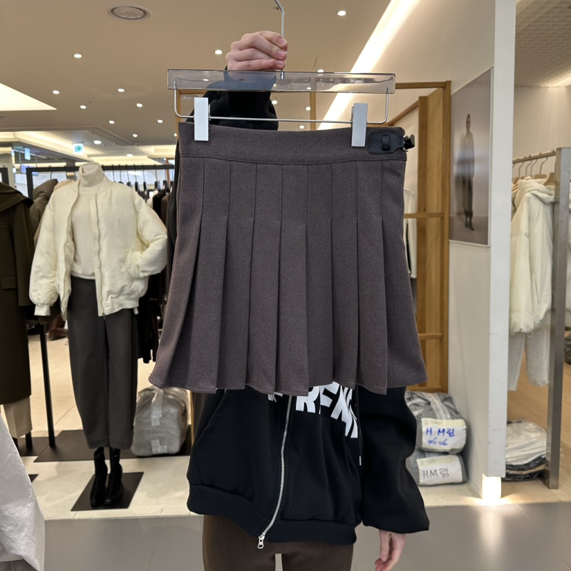 JENNIE東大門㊣直郵女裝新款時尚熱賣25秋冬職業休閑推薦裙褲JENNIE/VENEFIT裙褲圖色1棕色