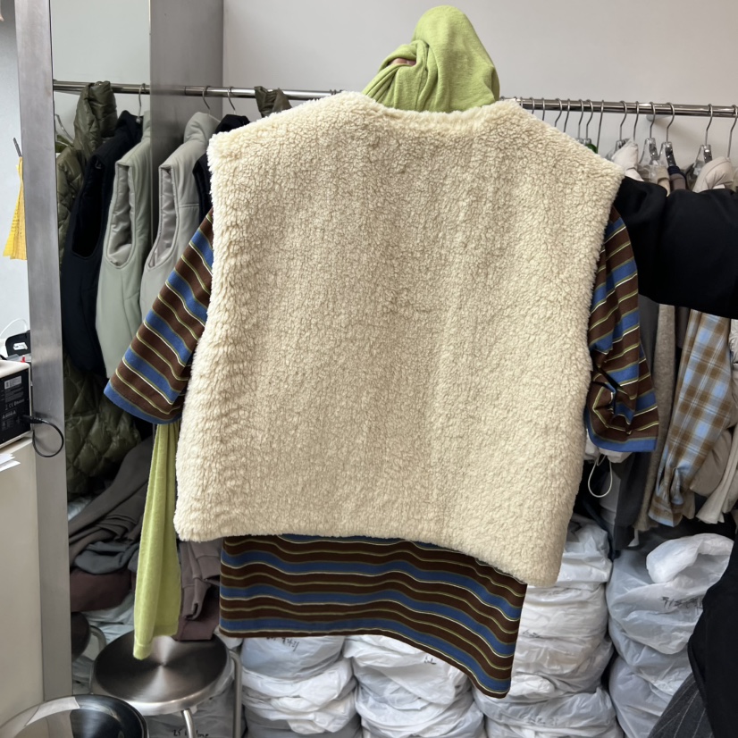 LEESEED-A東大門㊣實拍女裝新款25秋冬推薦馬甲不含內搭雙面SEeD/LEESEED馬甲