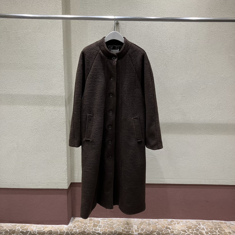 BROCCOLISALAD東大門㊣直郵女士新款時尚推薦人氣中長款大衣BROCCOLISALAD中長款大衣圖色2