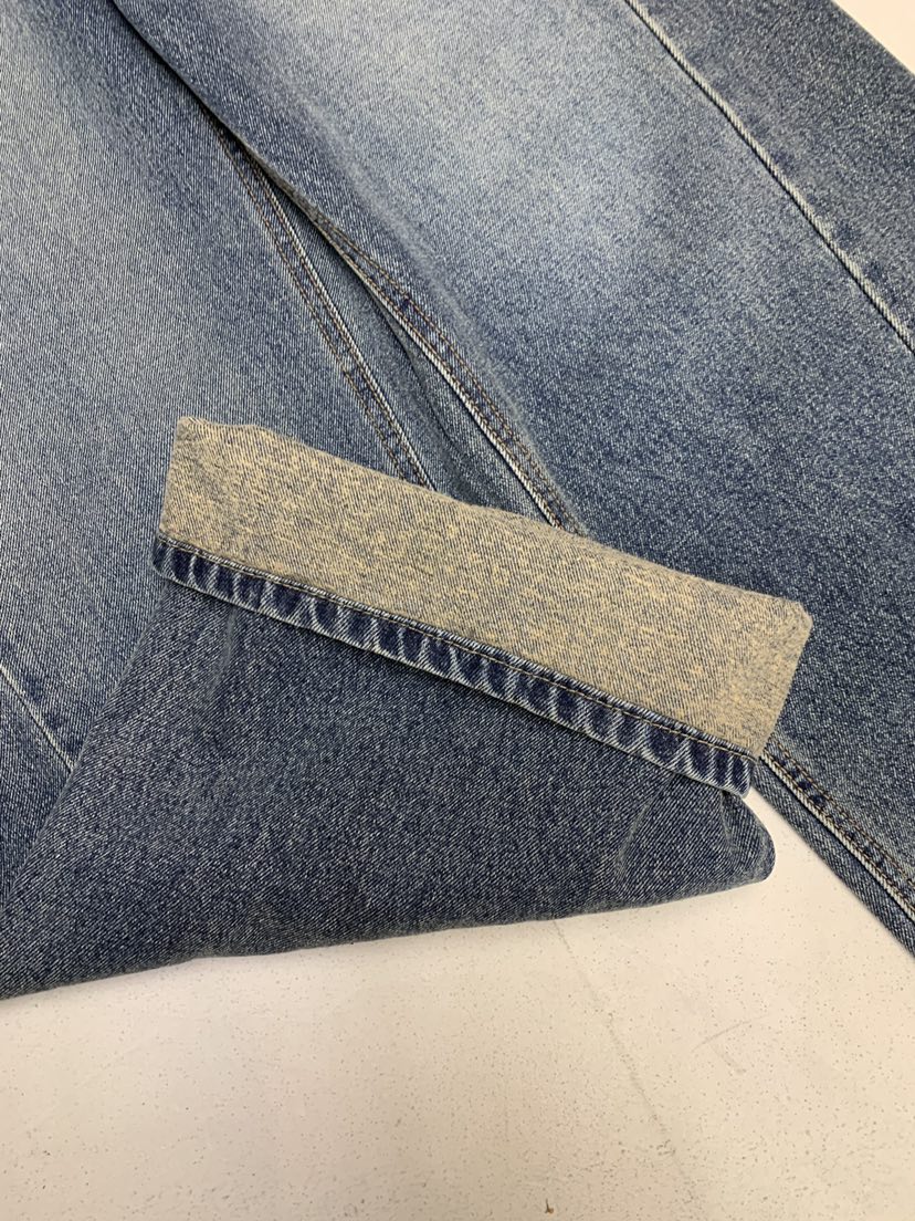 TRUE東大門㊣代購女士新品熱賣時尚休閑職業推薦牛仔褲加絨TRUE牛仔褲