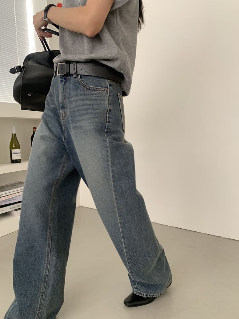 TRUE東大門㊣代購女士新品熱賣時尚休閑職業推薦牛仔褲加絨TRUE牛仔褲