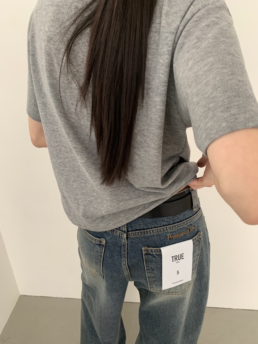 TRUE東大門㊣代購女士新品熱賣時尚休閑職業推薦牛仔褲加絨TRUE牛仔褲