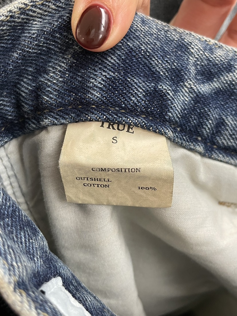 TRUE東大門㊣代購女士新品熱賣時尚休閑職業推薦牛仔褲加絨TRUE牛仔褲