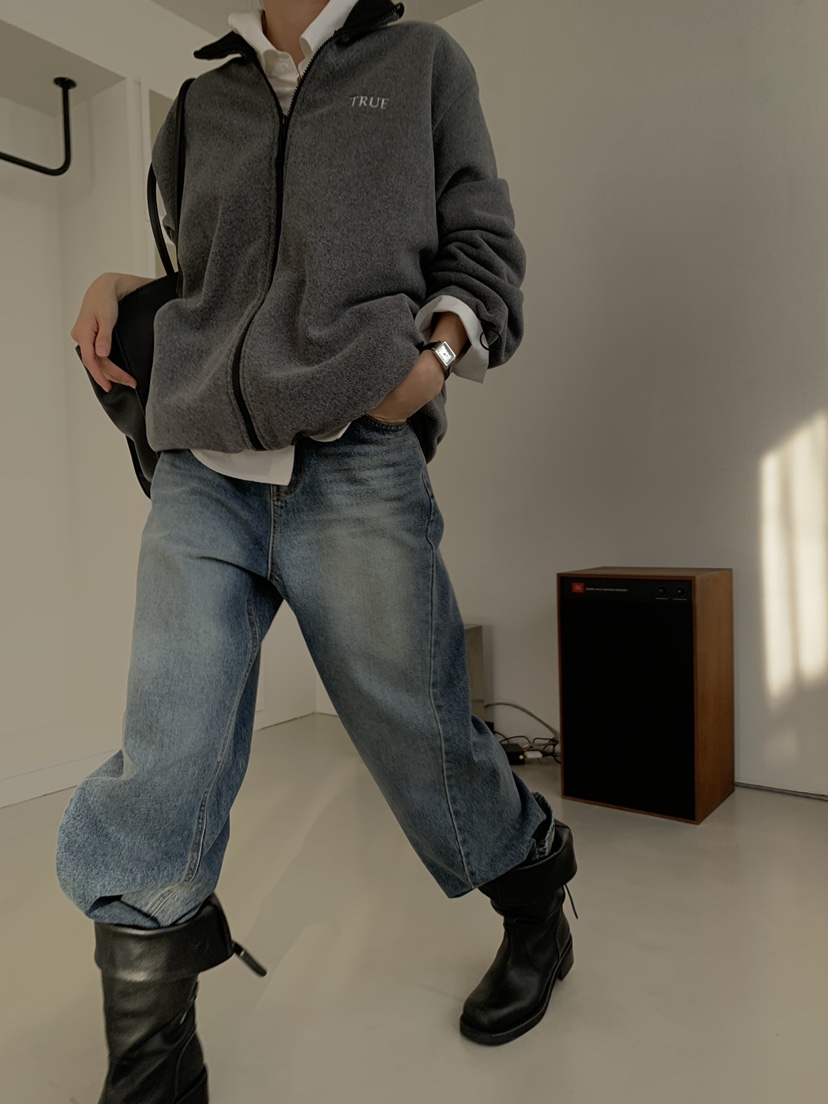 TRUE韓國直郵㊣女士新款職業時尚25秋冬推薦休閑人氣熱賣夾克TRUE夾克