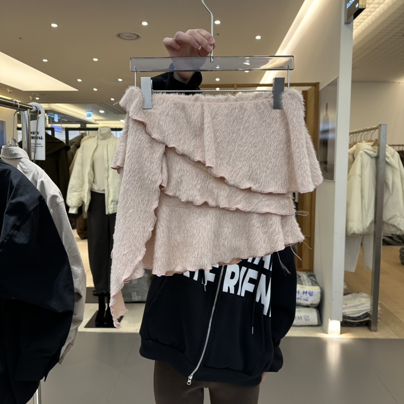 JENNIE東大門㊣實拍女士新品熱賣時尚職業休閑25秋冬裙褲安哥拉JENNIE/VENEFIT裙褲