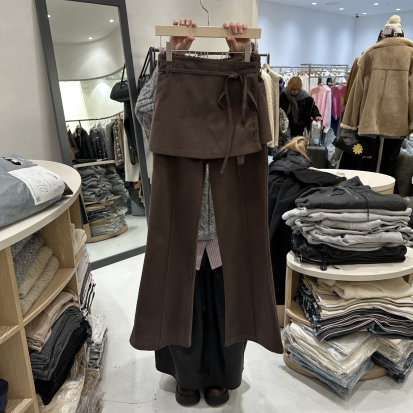 AURA東大門㊣直郵女裝新款25秋冬職業休閑熱賣推薦人氣裙褲Au ra裙褲圖色1