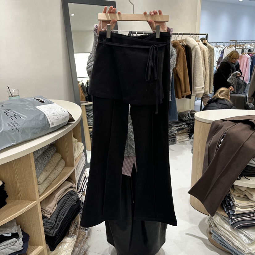 AURA東大門㊣直郵女裝新款25秋冬職業休閑熱賣推薦人氣裙褲Au ra裙褲圖色2