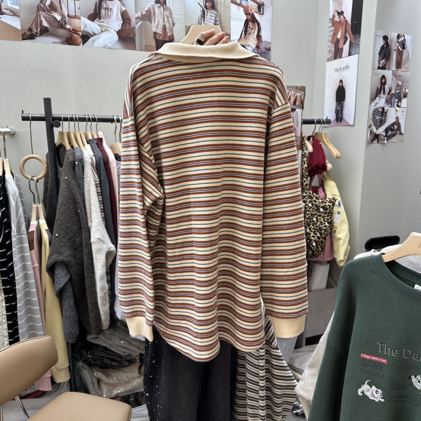 STICK WITH韓國代購㊣女裝新品休閑職業熱賣時尚人氣推薦衛衣STICK WITH衛衣