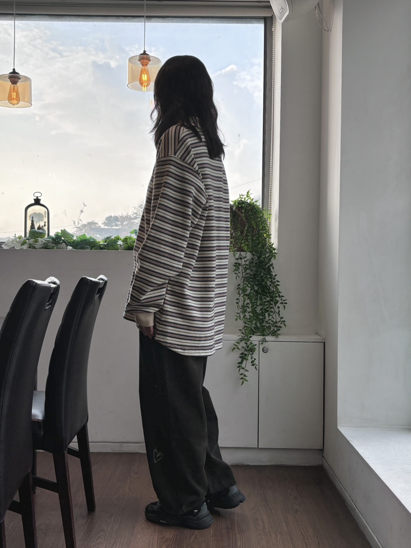 STICK WITH韓國代購㊣女裝新品休閑職業熱賣時尚人氣推薦衛衣STICK WITH衛衣