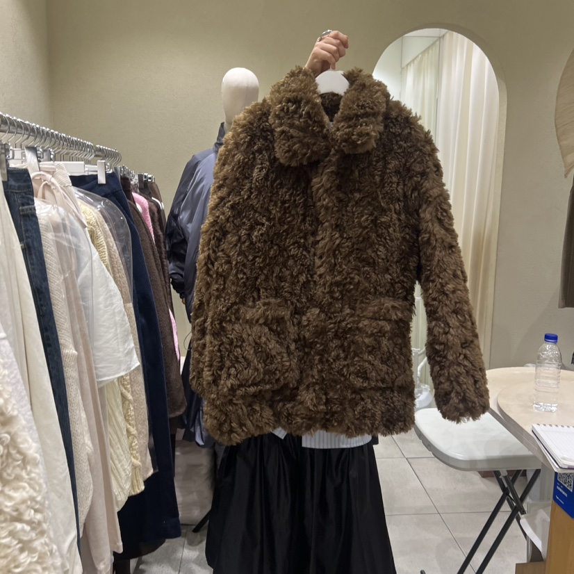 BROCCOLISALAD東大門㊣直郵女裝新品25秋冬休閑人氣推薦夾克BROCCOLISALAD夾克圖色2