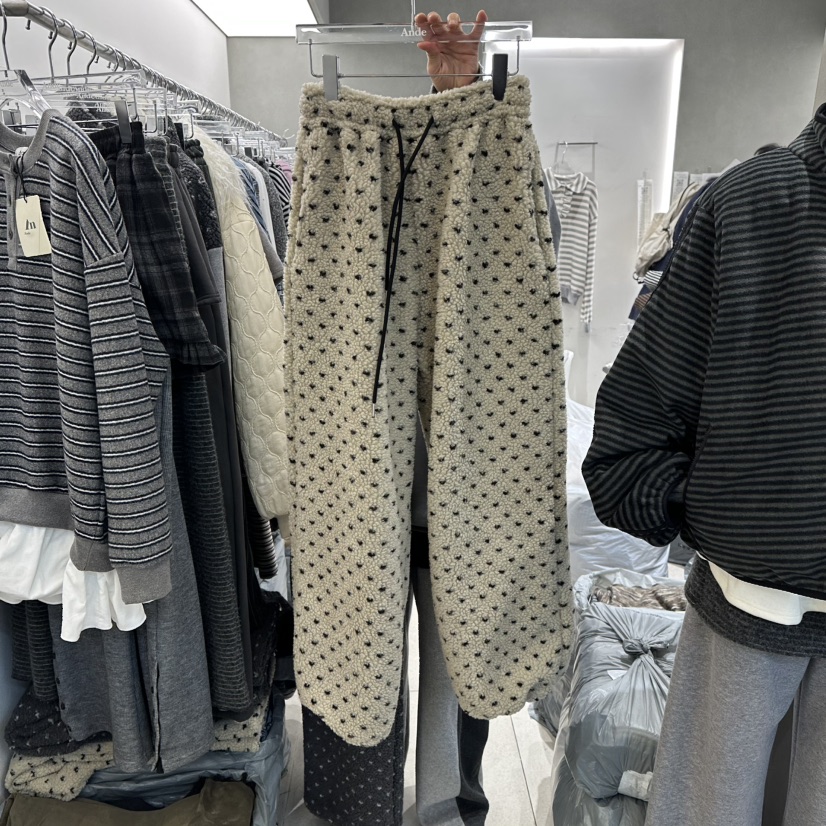 ANDE韓國直郵㊣女裝新品職業時尚人氣休閑熱賣推薦25秋冬休閑褲Ande休閑褲圖色1