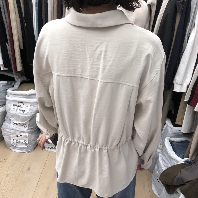 MOI-A韓國直郵㊣女裝新款25秋冬時尚休閑推薦熱賣襯衫蕾絲衫MOI-A襯衫/蕾絲衫