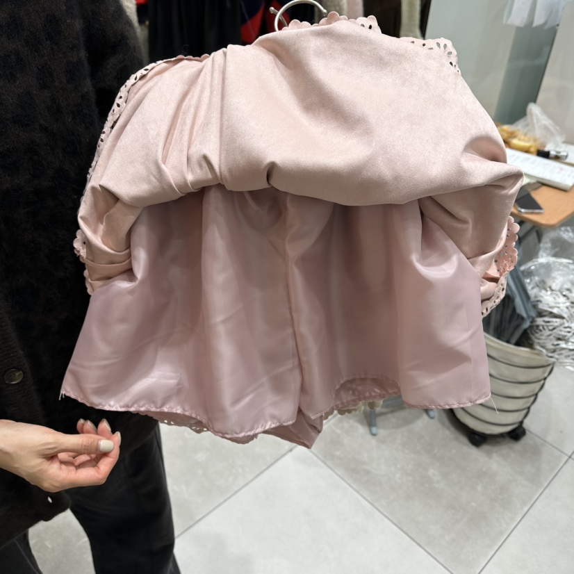 XPARTY東大門㊣實拍女士新款25秋冬休閑推薦熱賣職業裙褲麂皮XPARTY裙褲