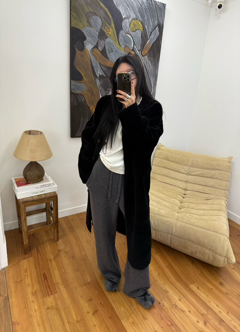 TUG東大門㊣直郵女士新款休閑熱賣時尚人氣25秋冬中長款大衣TUG中長款大衣