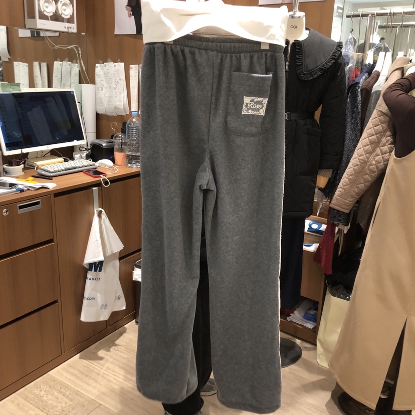 OGI東大門㊣代購女裝新品推薦熱賣25秋冬人氣職業時尚休閑褲FLat OGI休閑褲