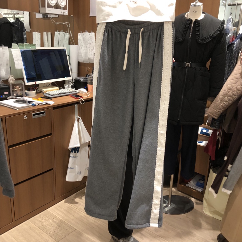 OGI東大門㊣代購女裝新品推薦熱賣25秋冬人氣職業時尚休閑褲FLat OGI休閑褲圖色1