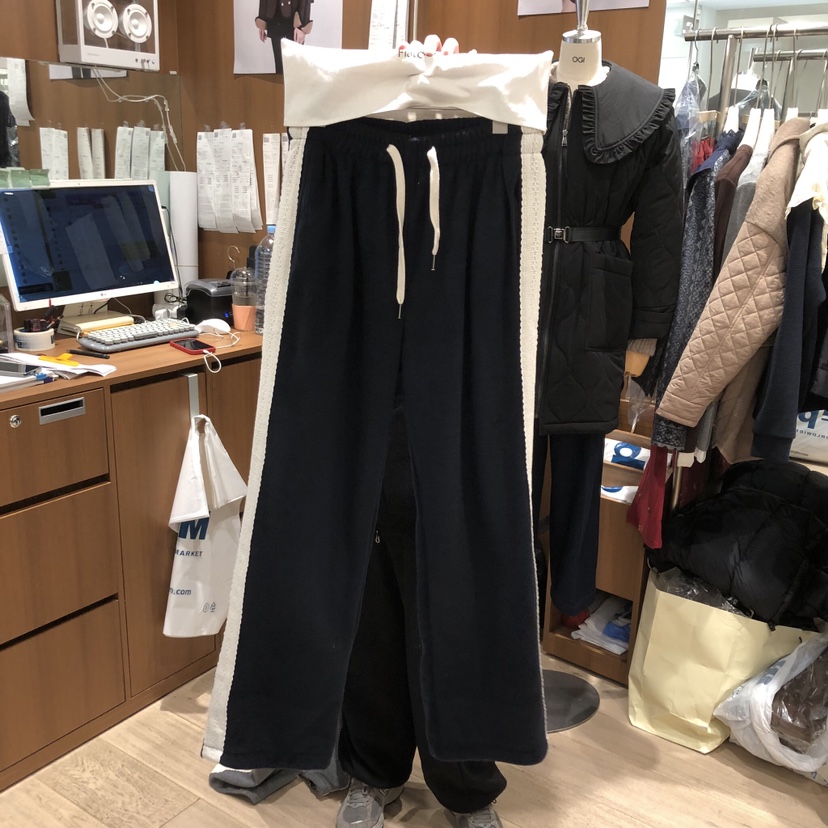 OGI東大門㊣代購女裝新品推薦熱賣25秋冬人氣職業時尚休閑褲FLat OGI休閑褲圖色2