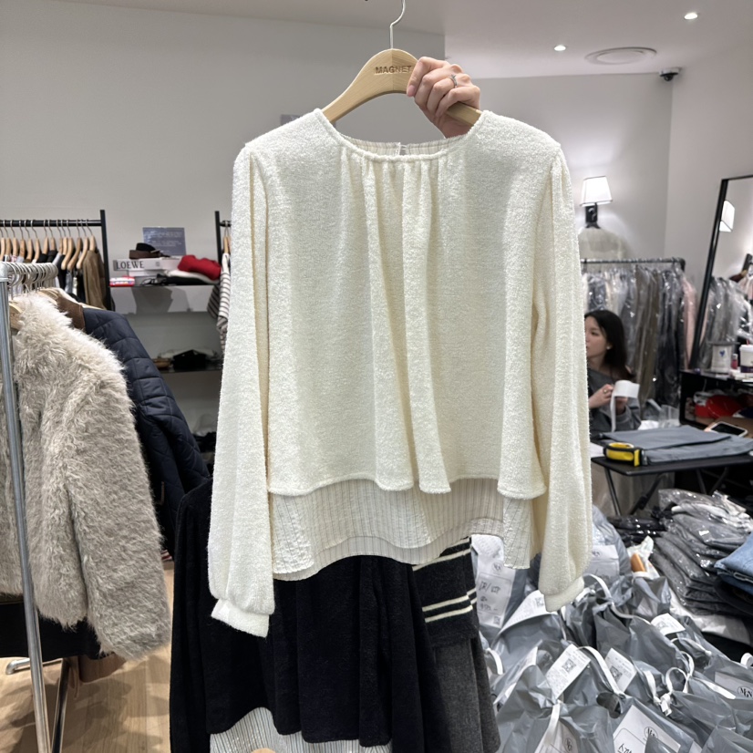 M.G.N東大門㊣代購女裝新款熱賣時尚人氣推薦休閑25秋冬衛衣MAGNET衛衣圖色1