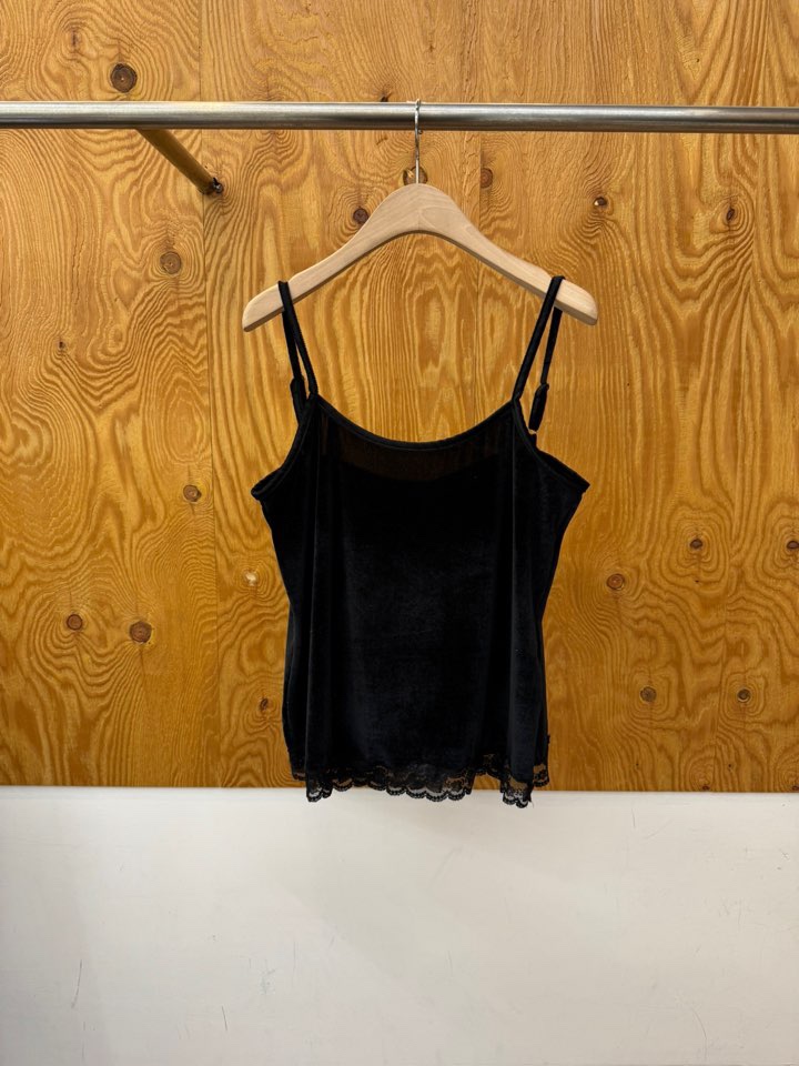 PROJECTVIEW東大門㊣實拍女士新品人氣推薦吊帶背心天鵝絨蕾絲PROJECTVIEW吊帶/背心圖色3