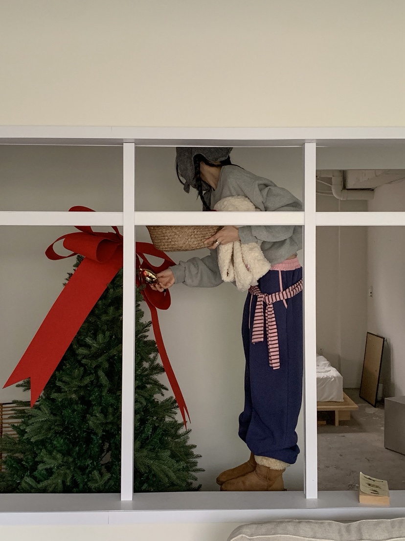 MORE THAN-P東大門㊣代購女裝新款熱賣人氣25秋冬休閑褲抓絨MORE THAN休閑褲