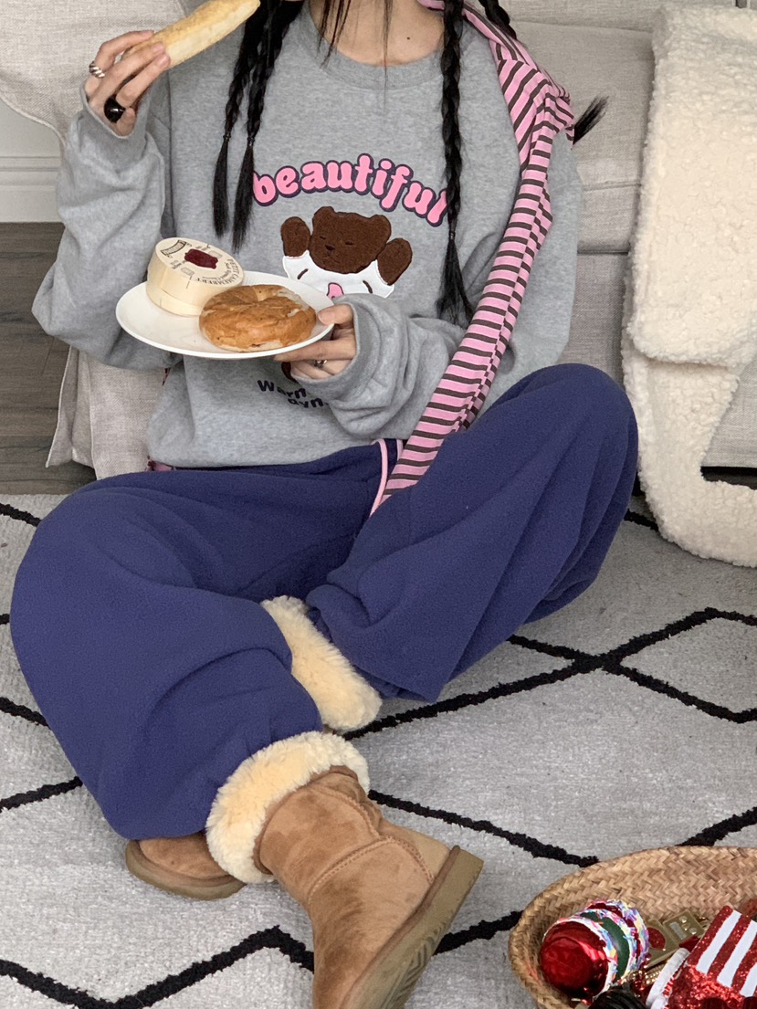 MORE THAN-P韓國直郵㊣女裝新品熱賣休閑推薦25秋冬時尚衛衣MORE THAN衛衣