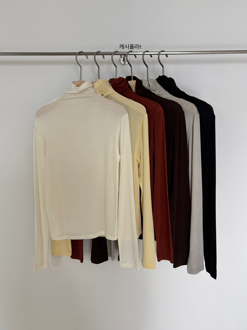 VERGAMOT韓國代購㊣女士新款熱賣推薦25秋冬職業時尚長袖T恤VERGAMOT長袖T恤