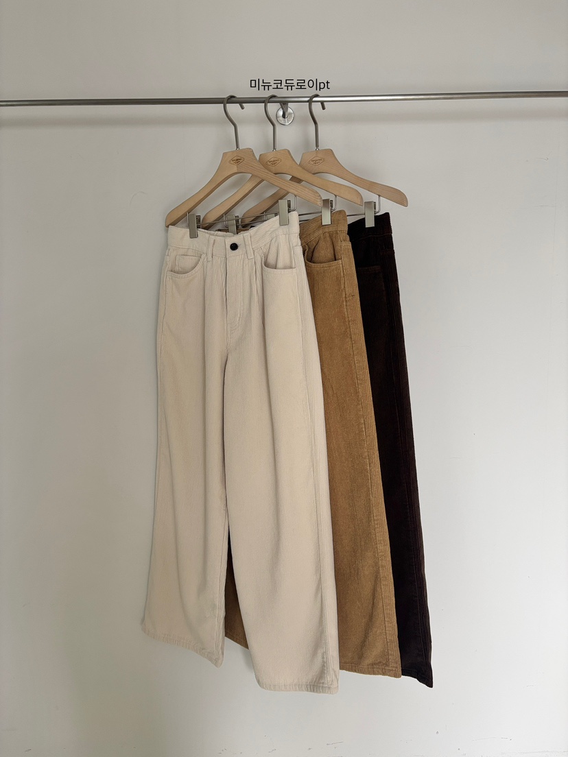 VERGAMOT東大門㊣實拍女士新品熱賣休閑25秋冬休閑褲燈芯絨加絨VERGAMOT休閑褲