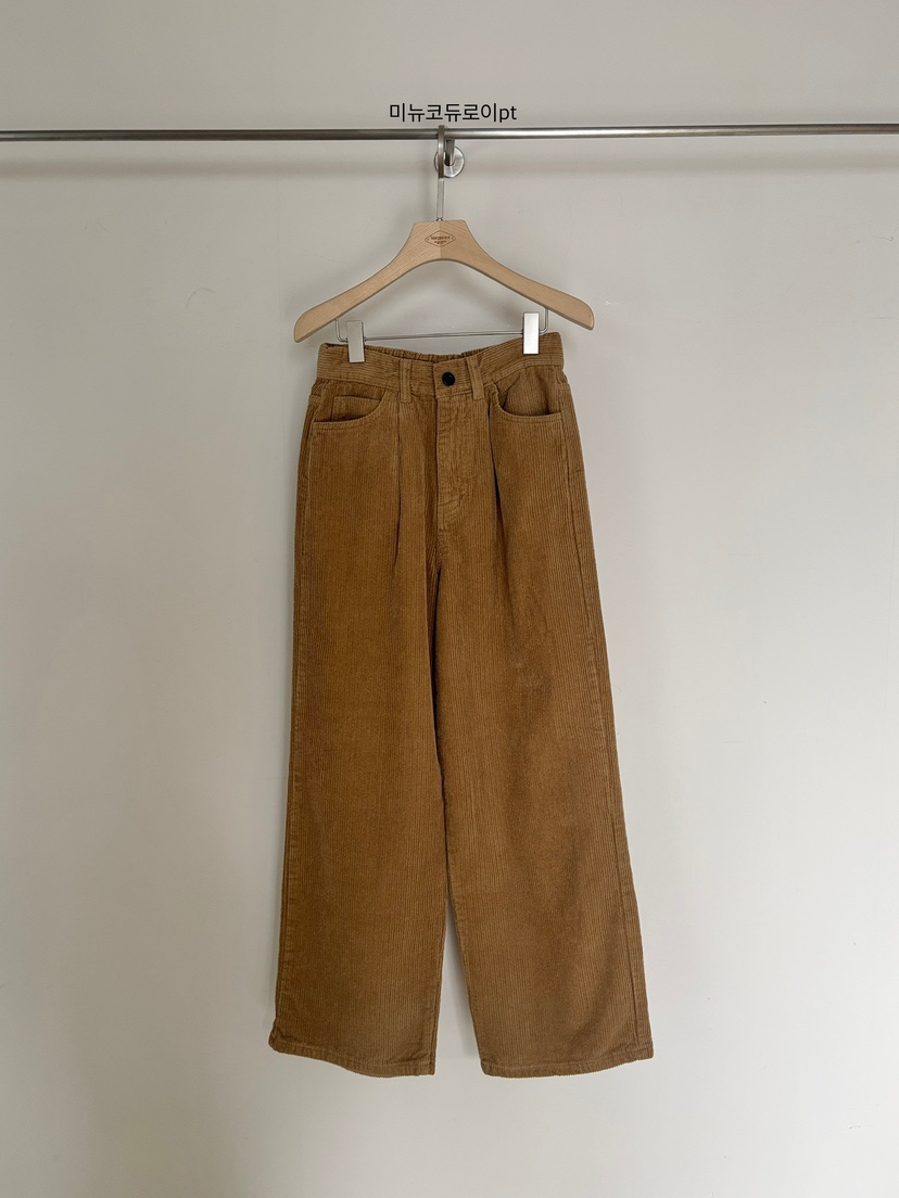 VERGAMOT東大門㊣實拍女士新品熱賣休閑25秋冬休閑褲燈芯絨加絨VERGAMOT休閑褲圖色2