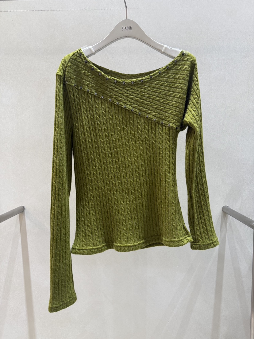 FEFFER東大門㊣直郵女裝新品人氣休閑25秋冬熱賣時尚針織衫FEFFER針織衫圖色1