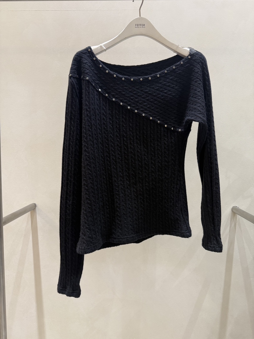 FEFFER東大門㊣直郵女裝新品人氣休閑25秋冬熱賣時尚針織衫FEFFER針織衫圖色2