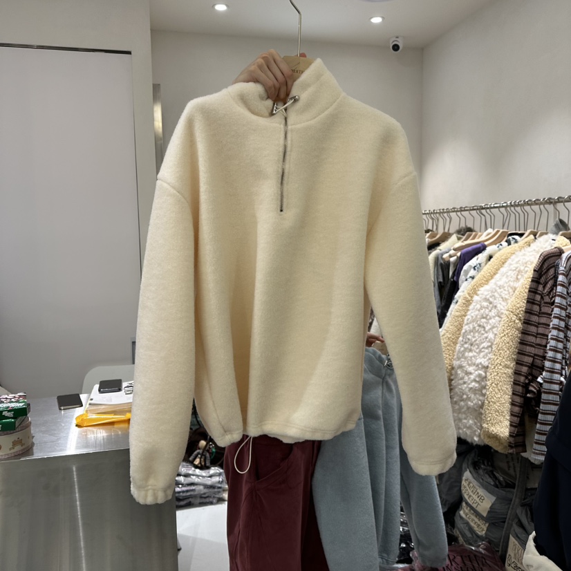 BERTHA東大門㊣直郵女裝新品時尚人氣推薦休閑職業衛衣拉鏈BERTHA衛衣圖色2