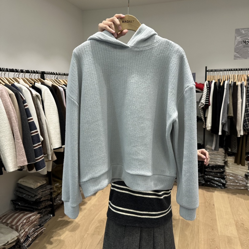 M.G.N韓國代購㊣女裝新品職業時尚推薦休閑熱賣衛衣連帽衫MAGNET衛衣圖色2