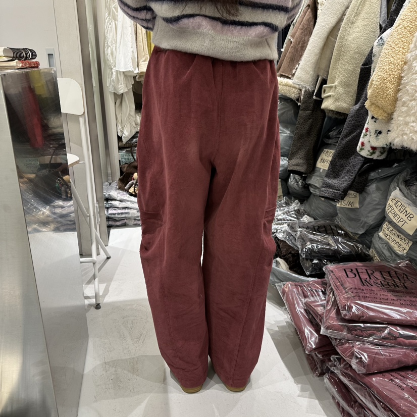 BERTHA東大門㊣直郵女士新款職業25秋冬時尚人氣休閑休閑褲BERTHA休閑褲