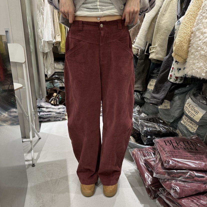 BERTHA東大門㊣直郵女士新款職業25秋冬時尚人氣休閑休閑褲BERTHA休閑褲圖色3