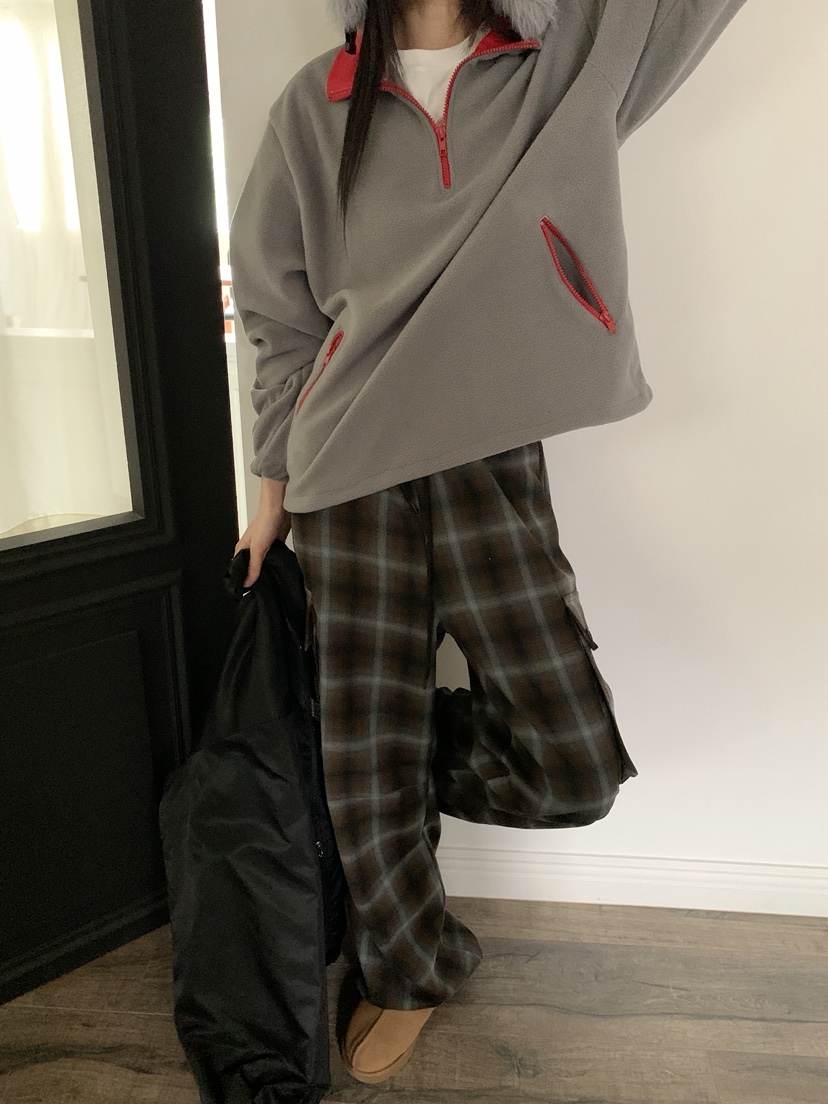 MORE THAN-P東大門㊣代購女裝新品25秋冬職業熱賣衛衣拉鏈MORE THAN衛衣