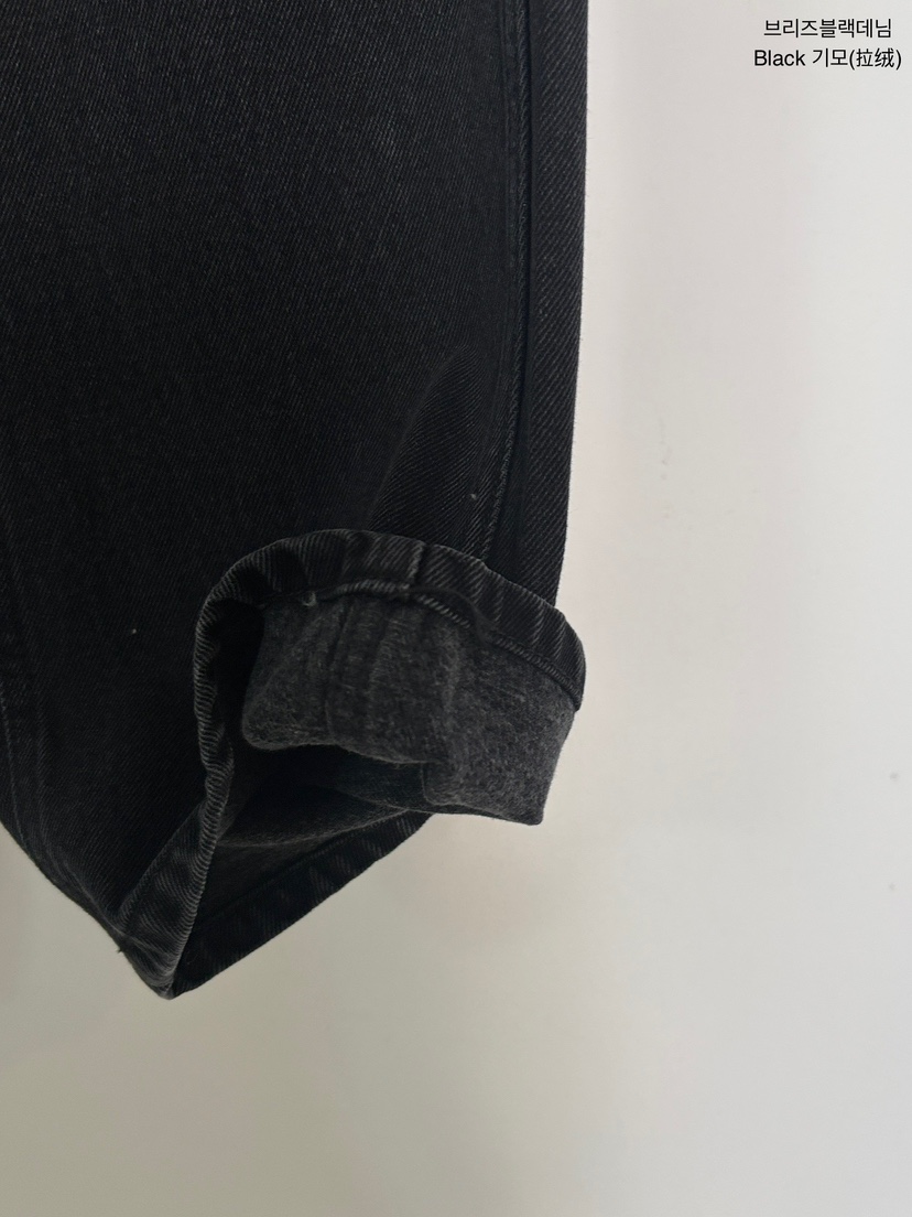 VERGAMOT韓國直郵㊣女士新款休閑職業人氣25秋冬牛仔褲加絨VERGAMOT牛仔褲