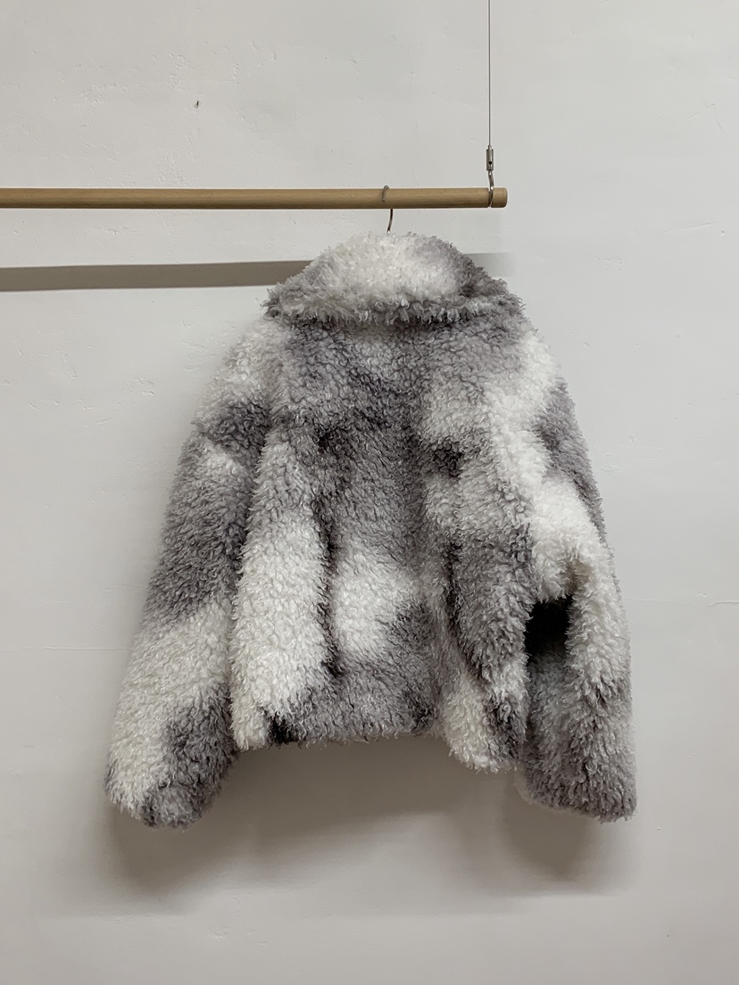 MORE THAN-P東大門㊣實拍女士新款25秋冬短款大衣毛絨皮草MORE THAN短款大衣