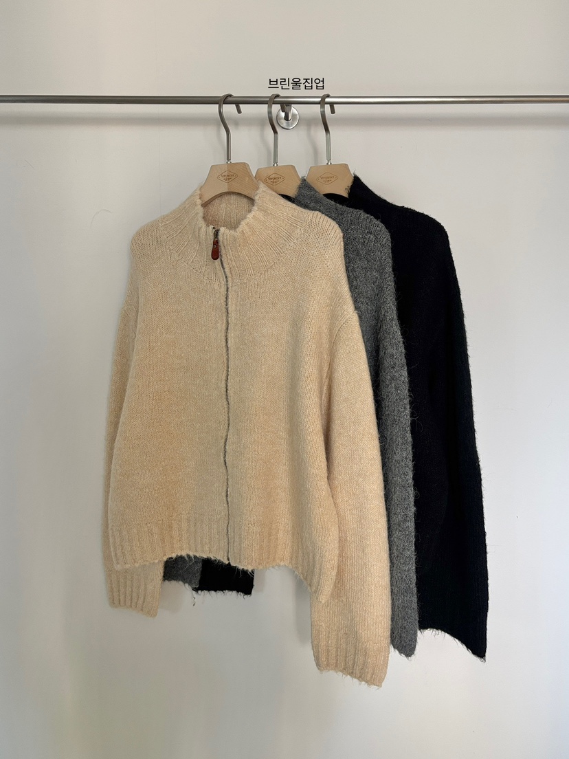 VERGAMOT東大門㊣實拍女士新款休閑時尚熱賣職業針織衫拉鏈VERGAMOT針織衫