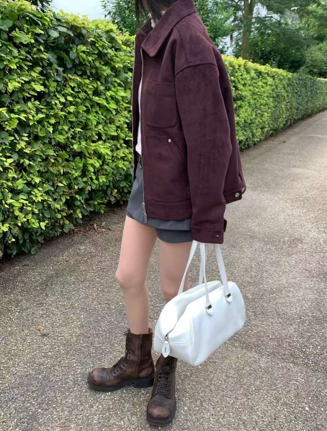 WEARRAW東大門㊣代購女士新款時尚推薦熱賣休閑25秋冬人氣夾克WEARRAW夾克