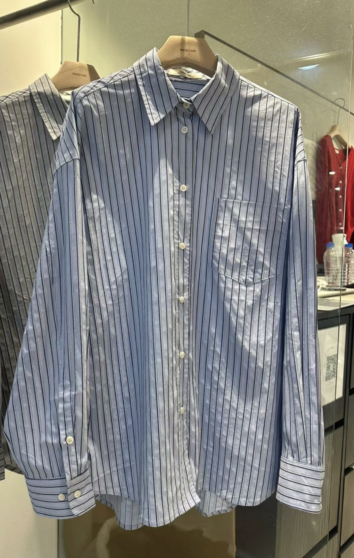 WEARRAW韓國代購㊣女士新品休閑時尚25秋冬熱賣推薦襯衫蕾絲衫WEARRAW襯衫/蕾絲衫圖色2