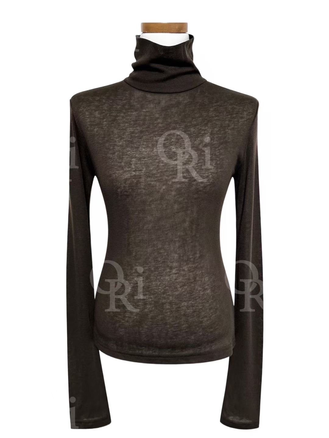 O-RI-오리-T東大門㊣直郵女裝新品時尚人氣25秋冬長袖T恤O-RI長袖T恤圖色1