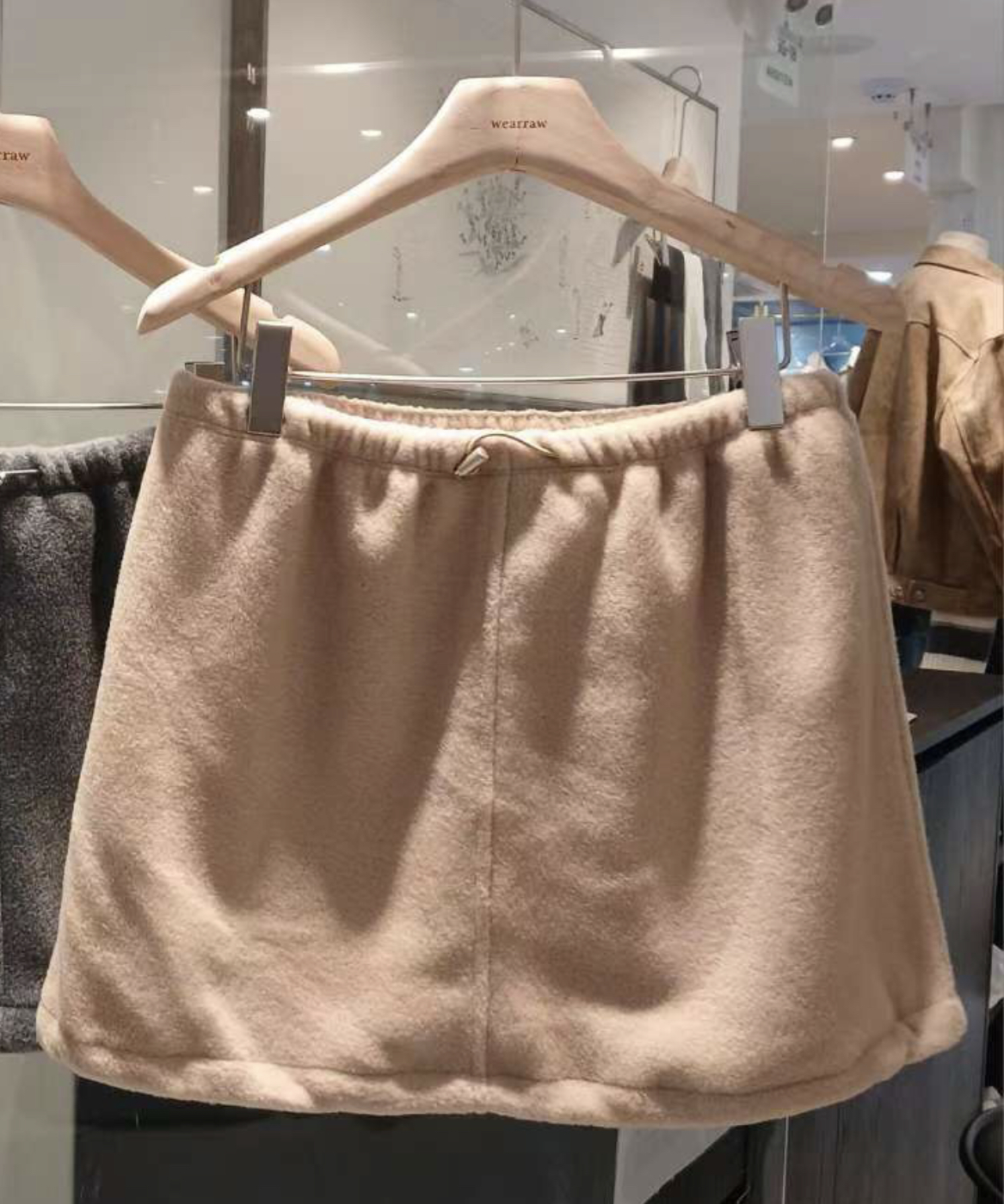 WEARRAW東大門㊣實拍女士新款熱賣時尚25秋冬推薦職業人氣短裙WEARRAW短裙圖色2