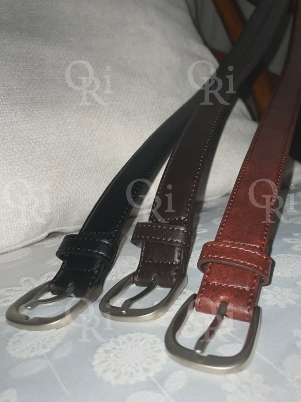 O-RI-오리-T東大門㊣實拍女士新品推薦職業熱賣25秋冬腰帶O-RI腰帶