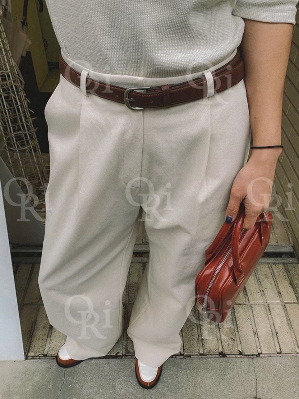 O-RI-오리-T東大門㊣實拍女士新品推薦職業熱賣25秋冬腰帶O-RI腰帶圖色1