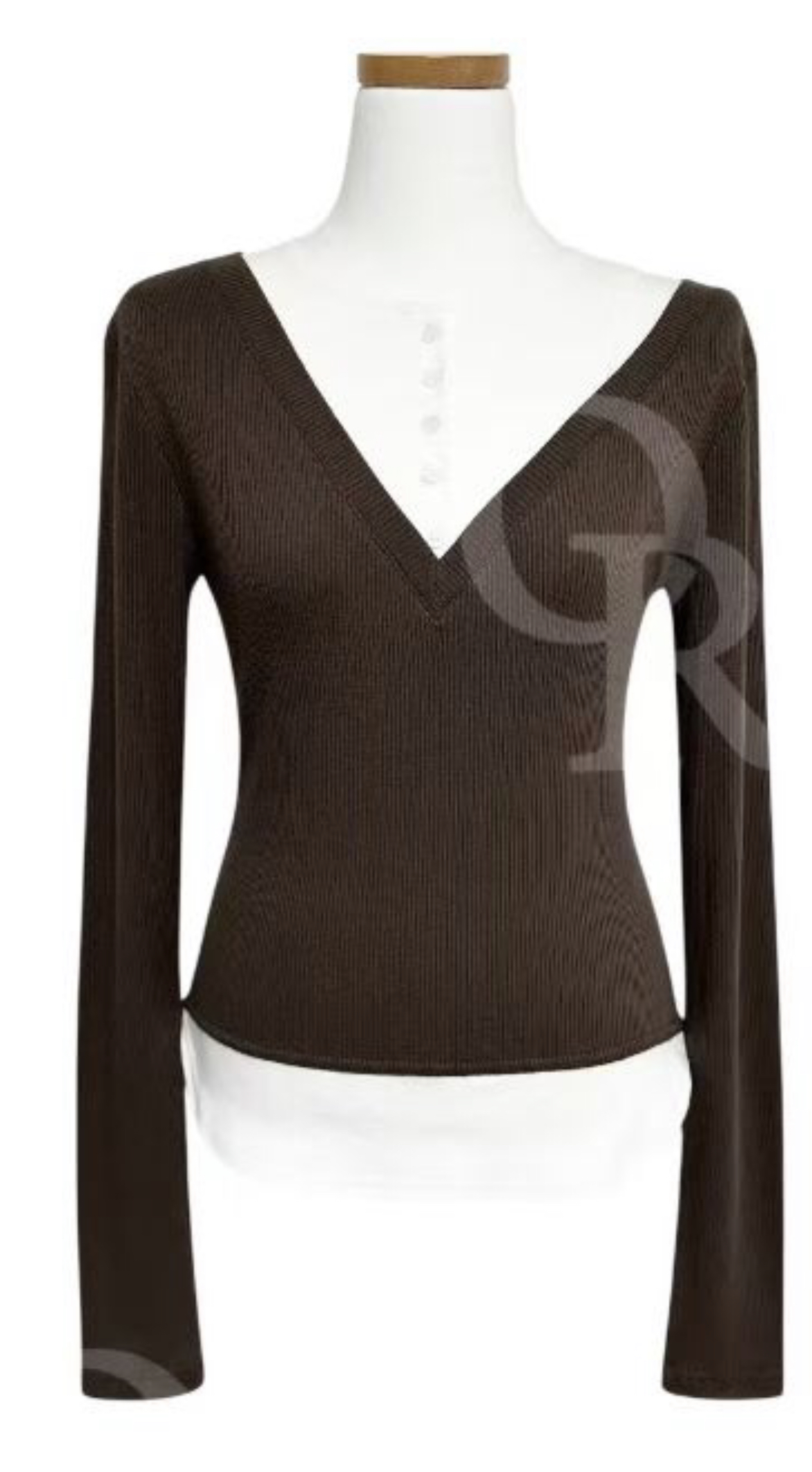 O-RI-오리-T韓國代購㊣女士新款人氣推薦時尚25秋冬長袖T恤O-RI長袖T恤圖色2