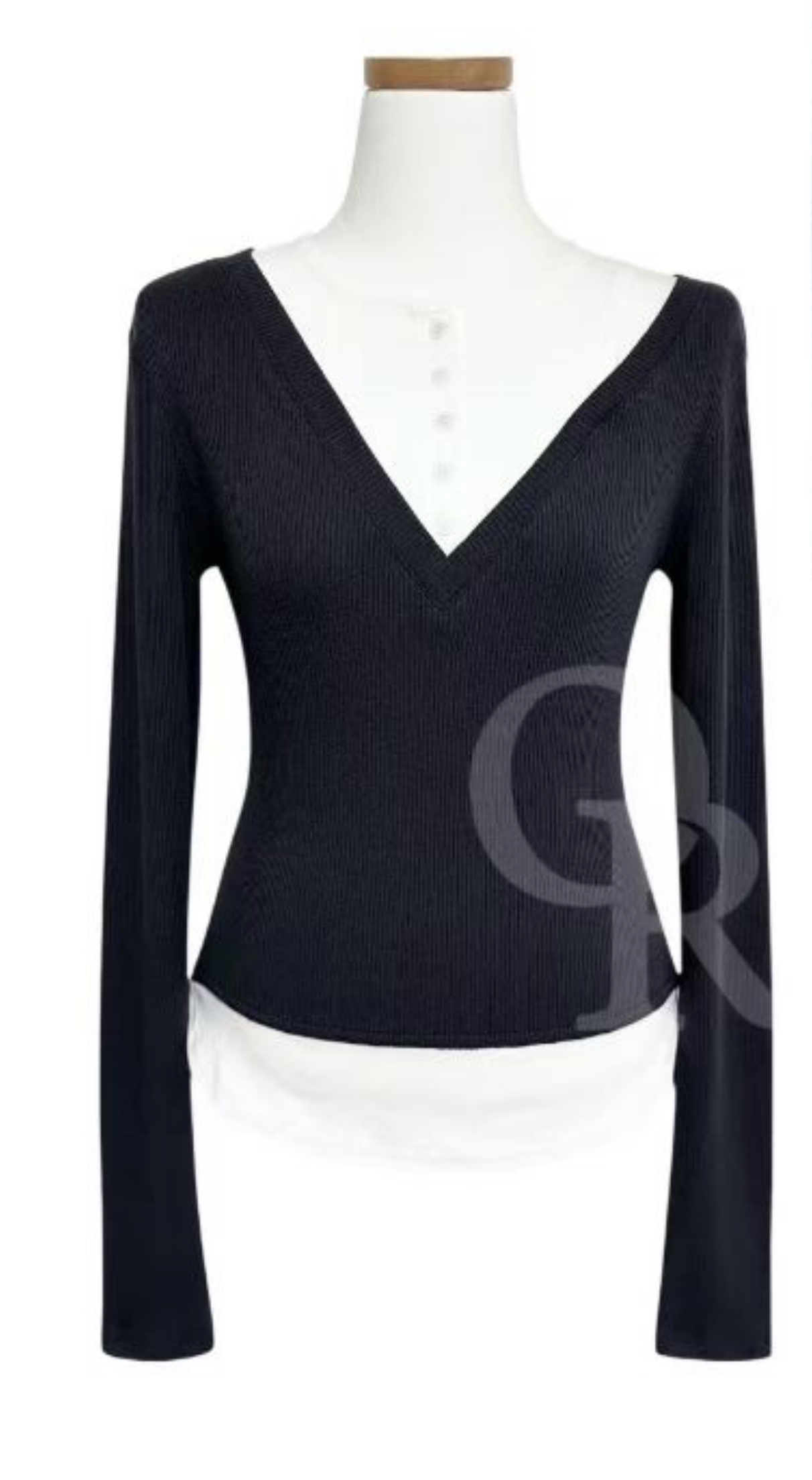 O-RI-오리-T韓國代購㊣女士新款人氣推薦時尚25秋冬長袖T恤O-RI長袖T恤圖色3