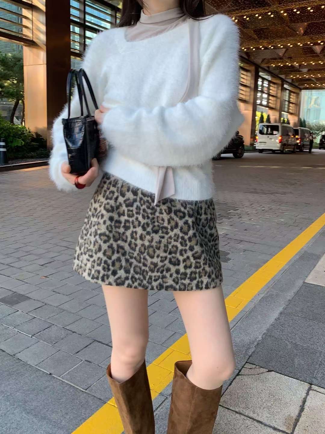 WEARRAW東大門㊣直郵女裝新款人氣推薦熱賣時尚職業25秋冬短裙WEARRAW短裙圖色2