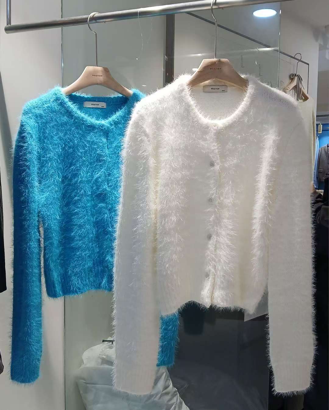 WEARRAW東大門㊣實拍女裝新款熱賣人氣25秋冬針織衫不含內搭WEARRAW針織衫