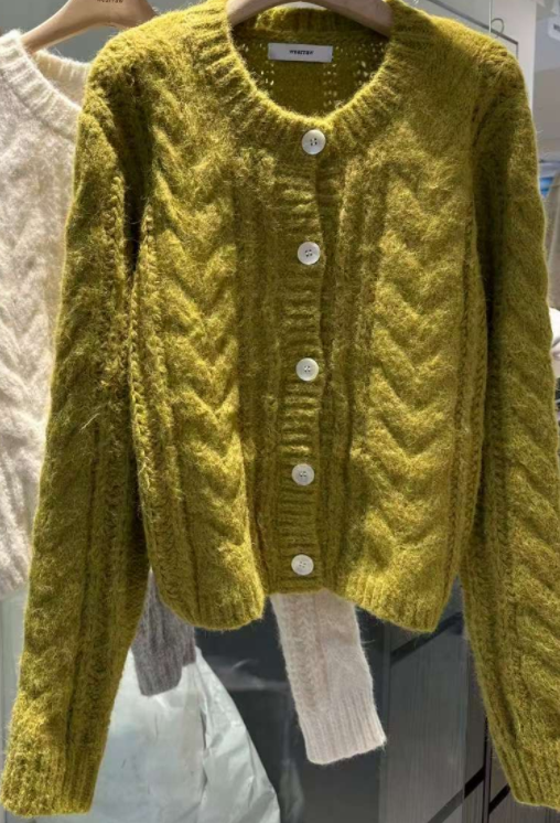 WEARRAW韓國代購㊣女裝新品休閑推薦時尚人氣職業熱賣25秋冬毛衣WEARRAW毛衣圖色3